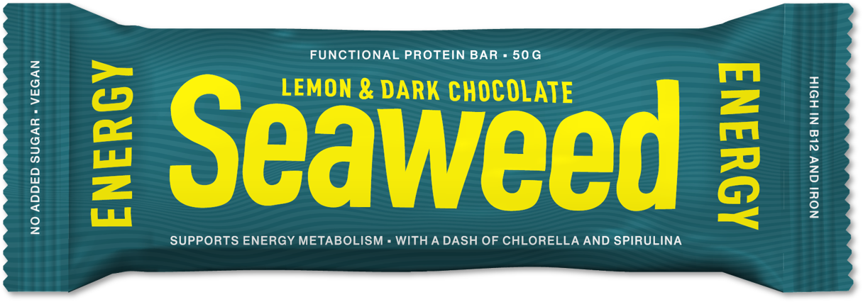Seaweed Energy - Fresh Lemon, 12pack